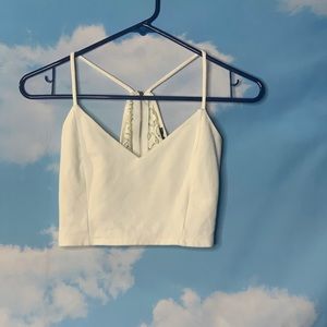 Top 10- White Crop Top size Small